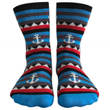 Ahoy! bamboo sock by Dark Soles NZ socks