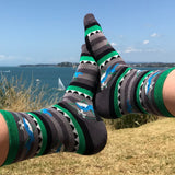 Beached whale bamboo sock by Dark Soles NZ socks